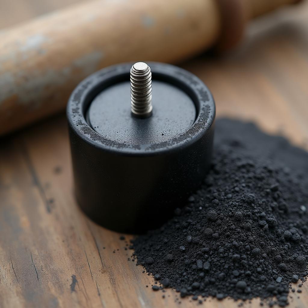 Top Hat Black Sand Magnet